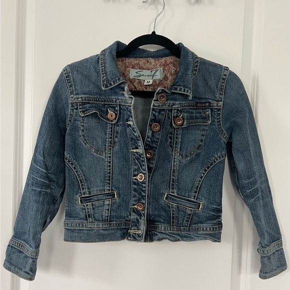 Seven7 Jackets & Blazers - Seven7 Women's Blue Denim Jean Jacket